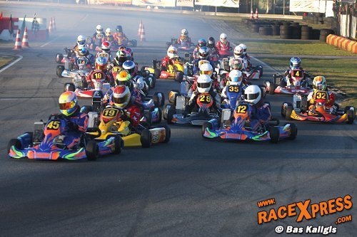 Gave strijd bij Rotax Max Junioren